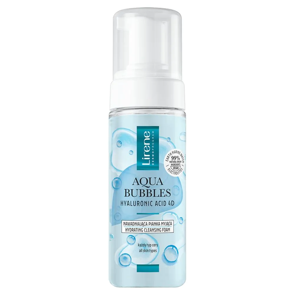 Lirene Aqua BuBBles Nawadniająca pianka Myjąca