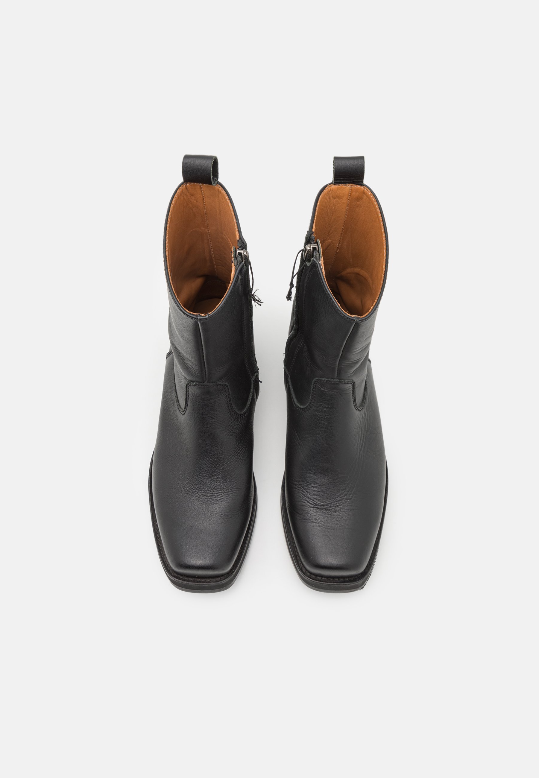 Won Hundred BARCELONA UNISEX - Cowboy/biker enkellaarsje - zwart
