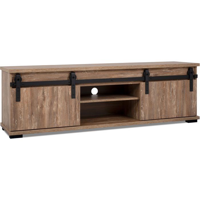 TV-meubel - MARRAKESCH - Eikenhout - 160 x 50 x 40 cm