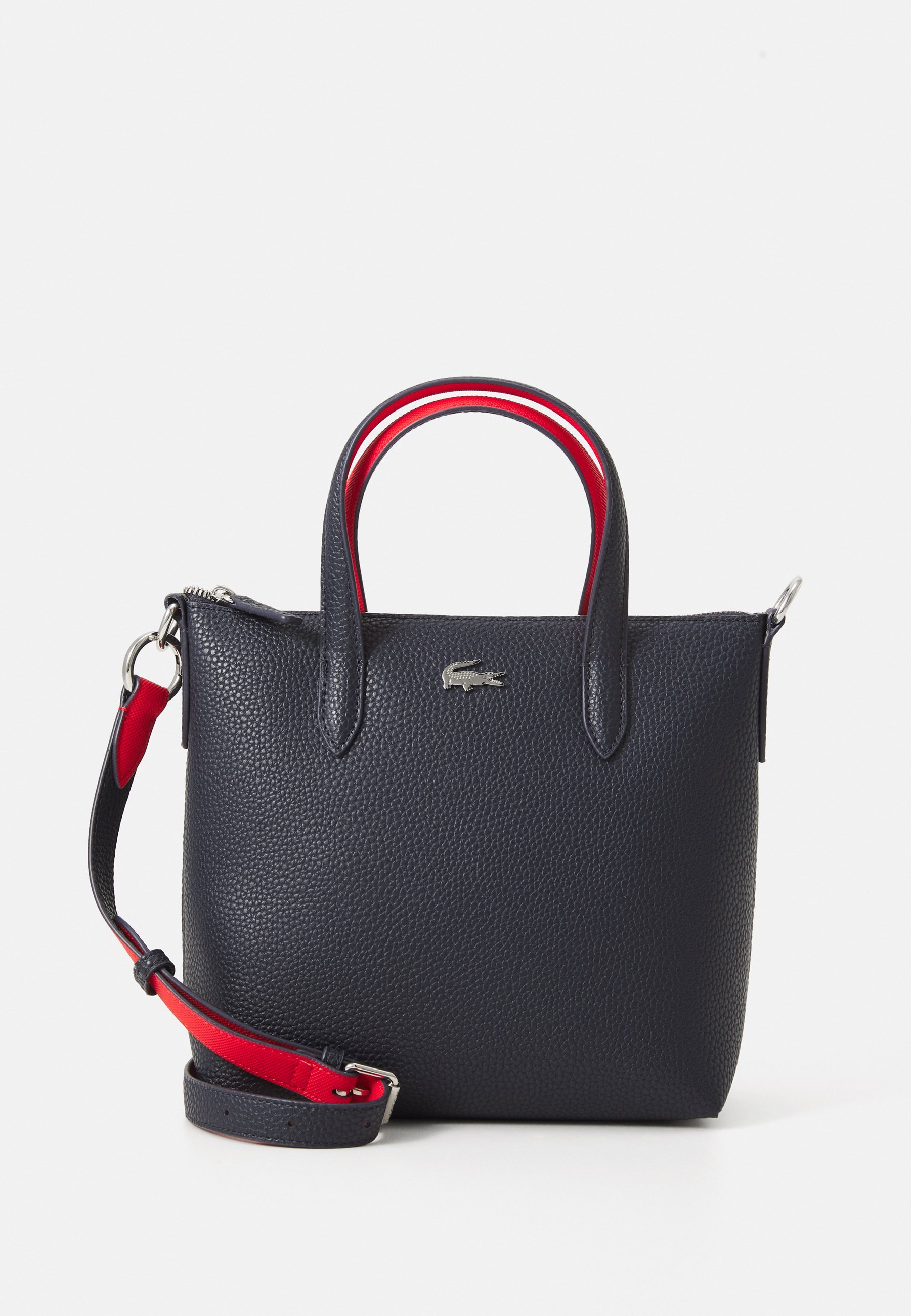 Lacoste handtas - marineblauw/rood