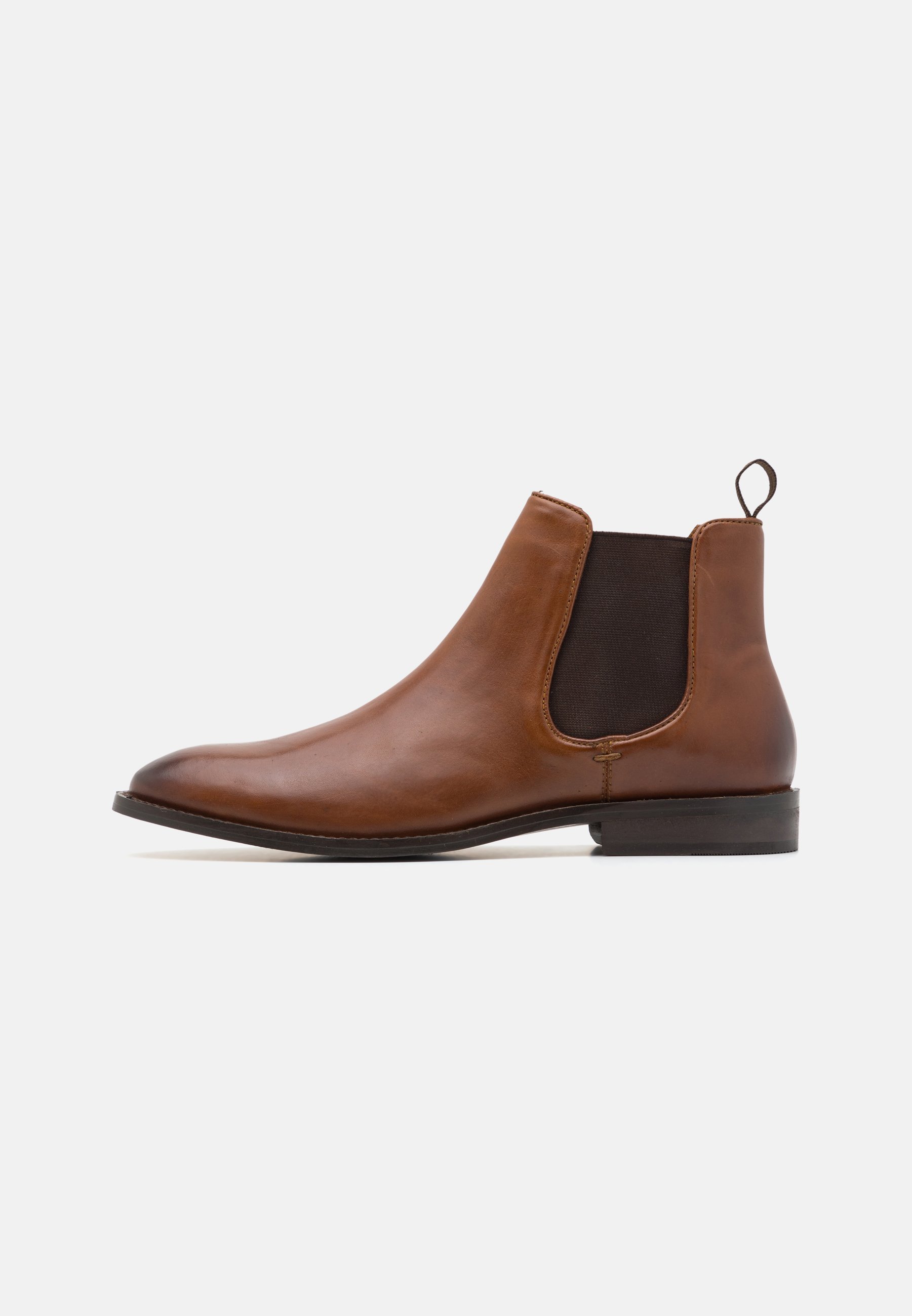 Zign LEATHER - Klassieke enkellaarsjes - cognac