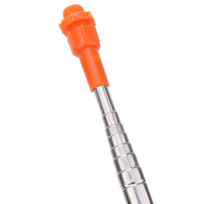 Tuyau pulvérisateur de jardin - Acier inoxydable - Extension réglable