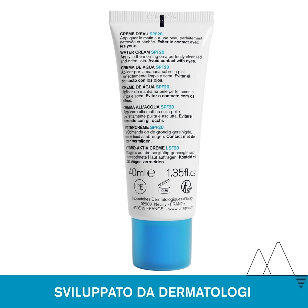EAU THERMALE Idratazione Viso Crema idratante all'acqua - Crema viso giorno idratante