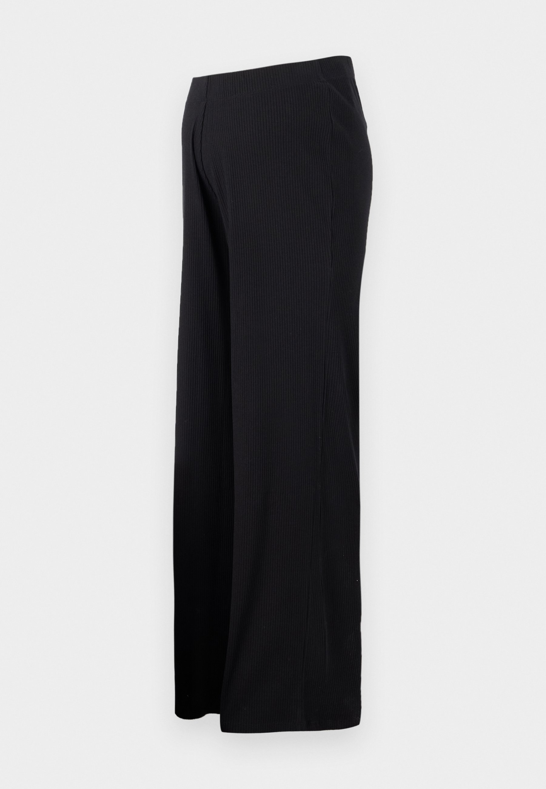 Vero Moda Maternity VMMLAVENDER WIDE PANTS - Nohavice - čierna