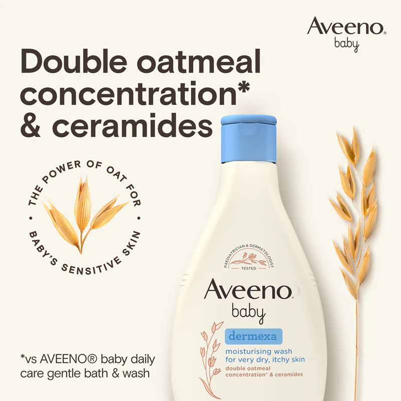 Aveeno Baby Dermexa hydratačný umývací gél