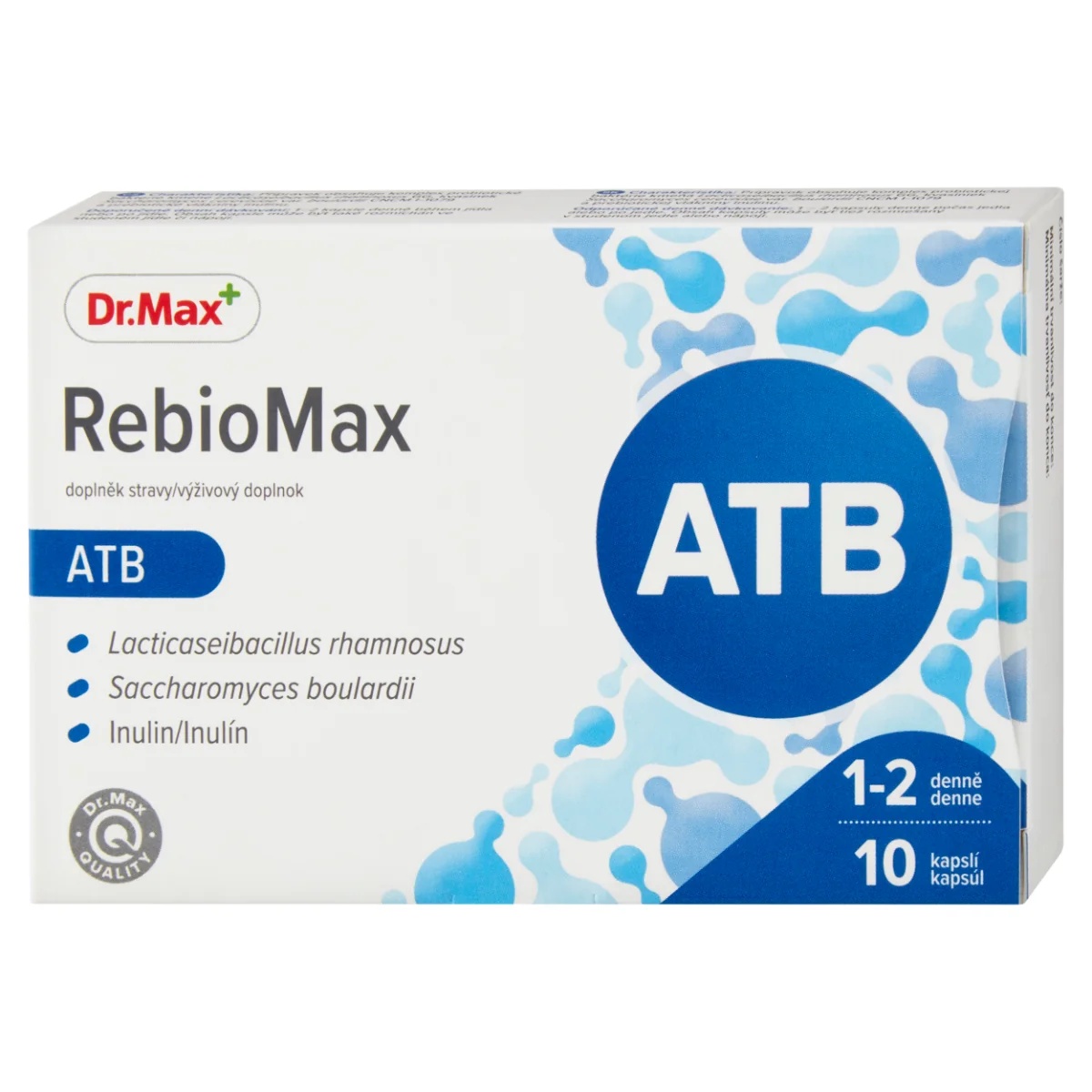 DR. MAX Dr. Max Rebiomax 10 probiootilist ja prebiootilist tabletti