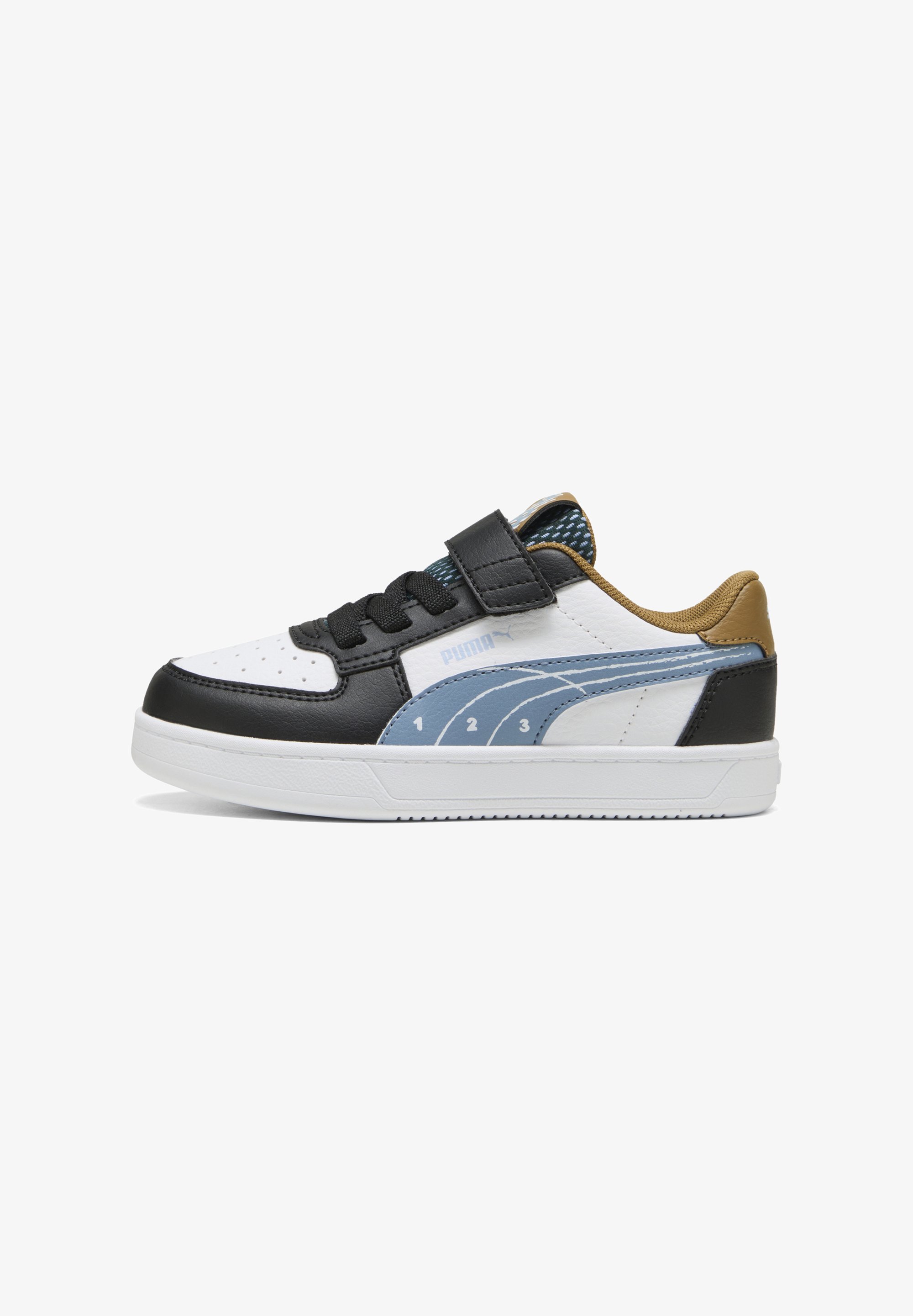 Puma CAVEN FUN SNEAKERS - Scarpe da ginnastica - nero/blu freddo/bianco