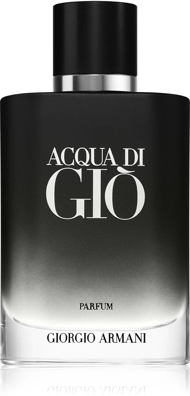 Frasco recarregável de perfume Armani Acqua di Giò Parfum para homens