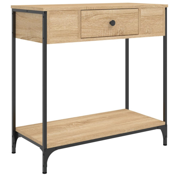VidaXL Brąz 75 x 34.5 x 75 cm Materiał drewnopochodny