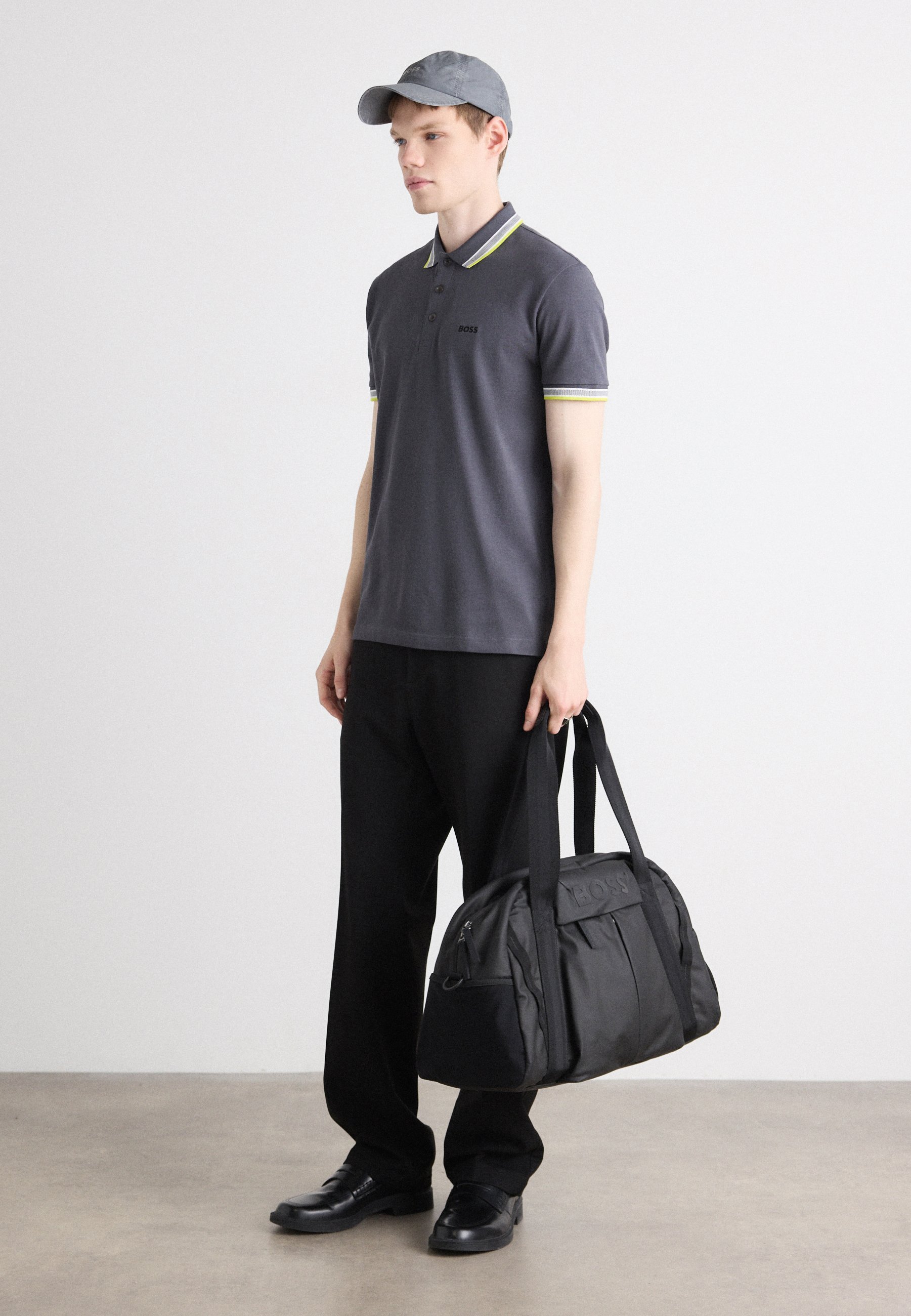 BOSS PADDY - Poloshirt - donkergrijs