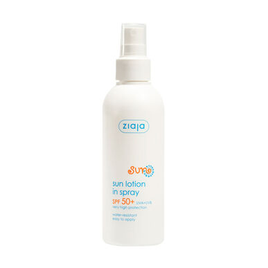 Ziaja aurinkovoidetta kosteuttava suihke SPF50 170 ml