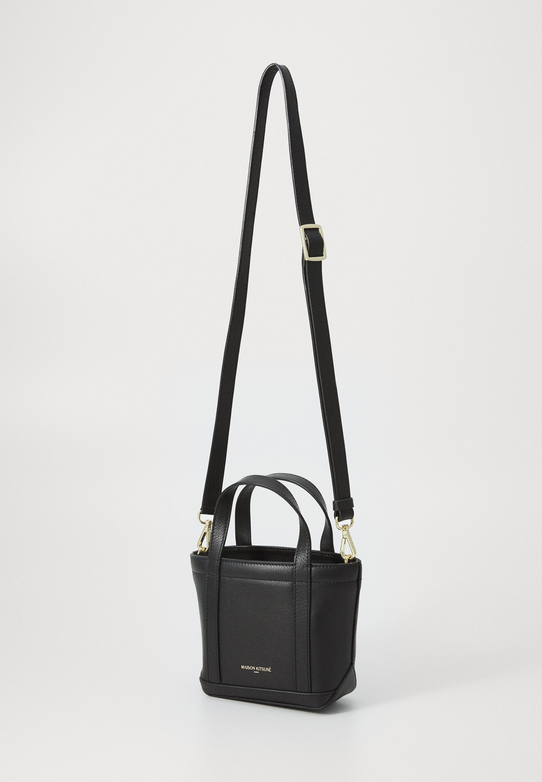 Maison Kitsuné FOX HEAD MINI TOTE - Handtas - zwart