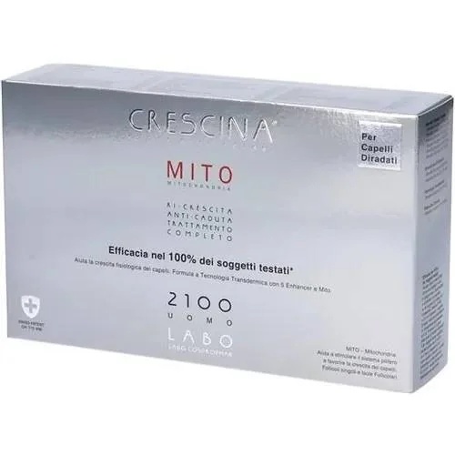 CRESCINA Crescina Super Formula 2100 Hommes 20 bouteilles