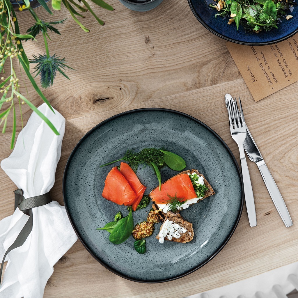 Villeroy & Boch bļoda, plakana, zila, Lava – 1 gab.