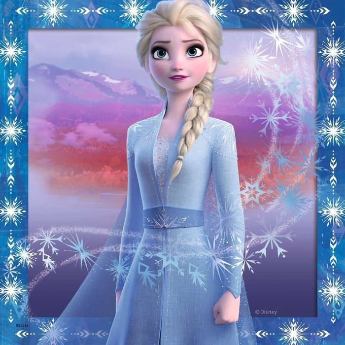 Frozen 2: De reis begint, puzzels van 3 x 49 stukjes, geschikt voor kinderen vanaf 5 jaar, Ravensburger