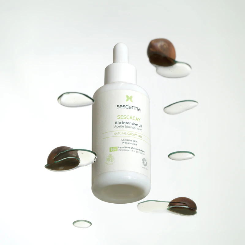 Óleo Bio-Intensivo Sesderma SESCACAY, óleo regenerador para cicatrizes e estrias.