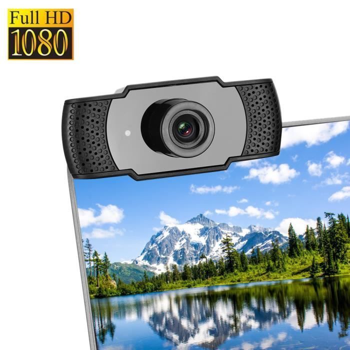 Caméra d'ordinateur - webcam USB - Webcam 1080P Full HD USB Caméra Web PC Plug et Play  -STR