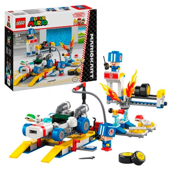 LEGO Super Mario 72035 Mario Kart – Garáž Toads