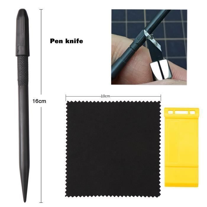 Kit di attrezzi per modellismo Gundam da 11 pezzi, strumenti per la costruzione e la riparazione di modelli, kit di accessori per modellismo
