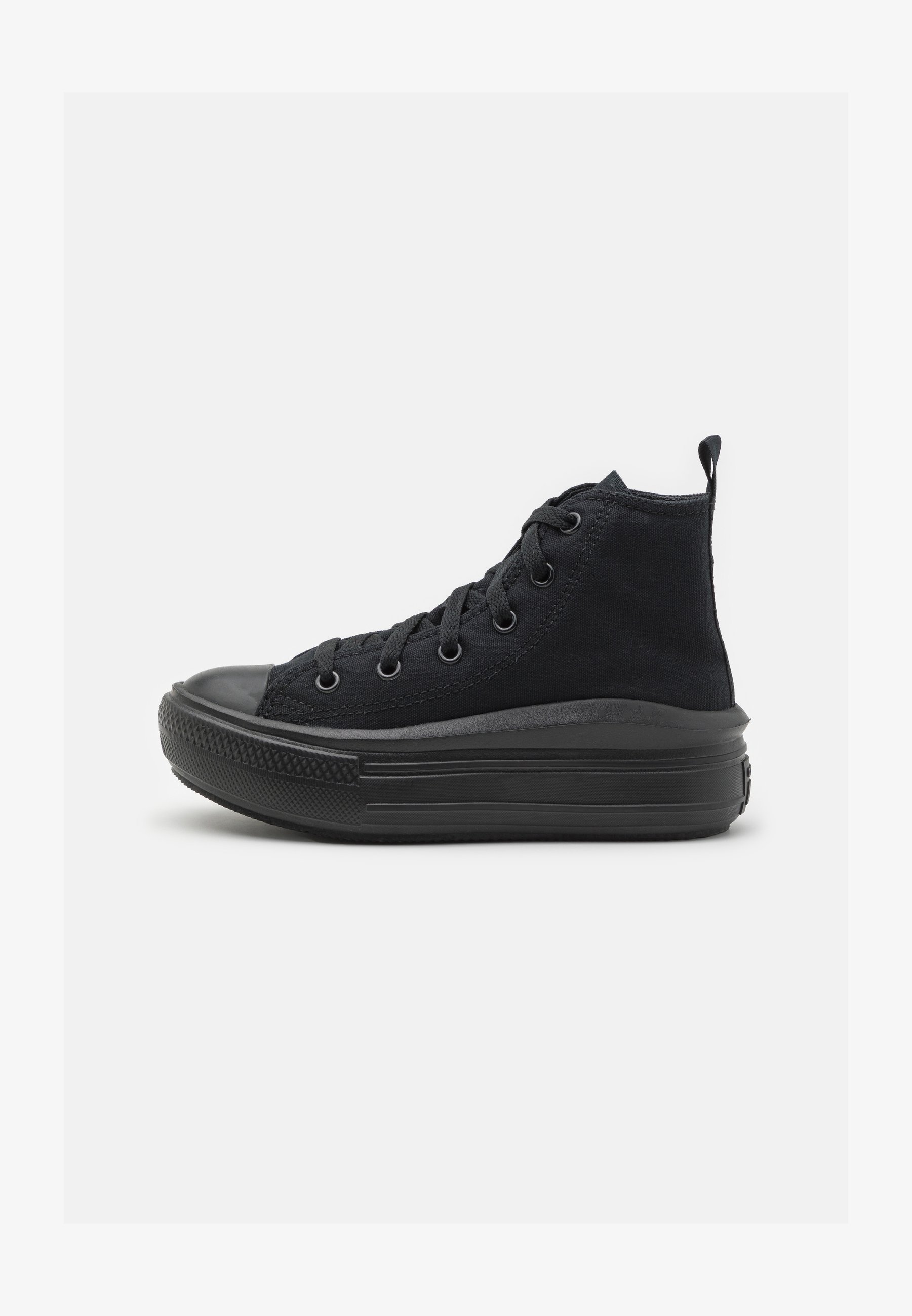 CHUCK TAYLOR ALL STAR MOVE PLATFORM UNISEX - Høye joggesko - black/whiteConverse