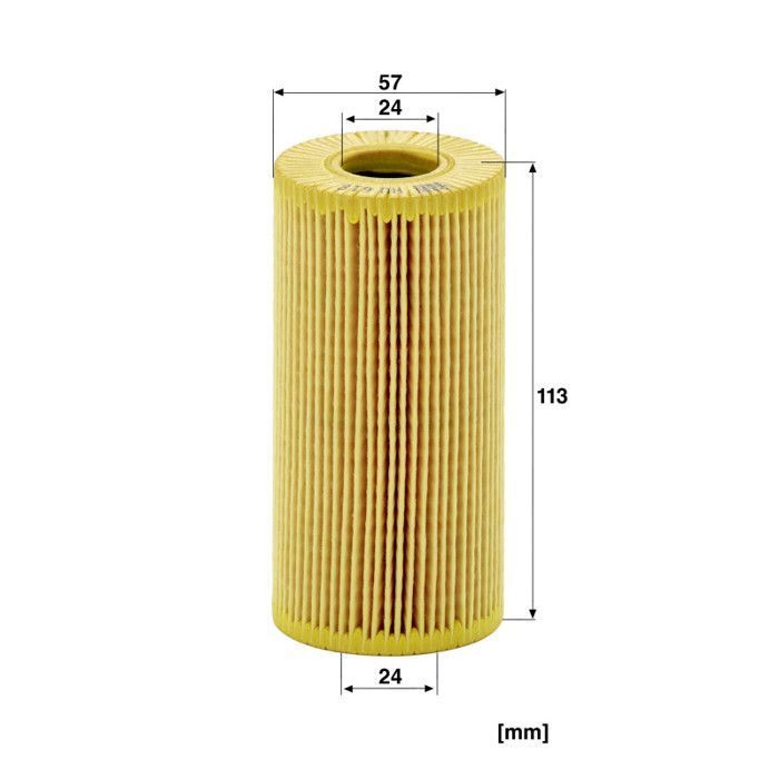 MANN-FILTER HU 618 x Filtre à huile - VÉHICULE DE TOURISME + UTILITAIRES