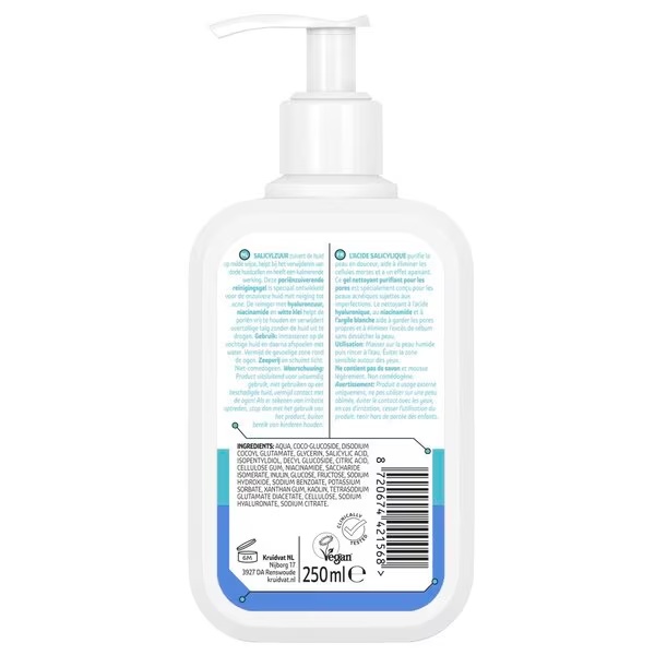 Kruidvat Derma čistilni gel za pore<br>250 ml - Nečista koža
