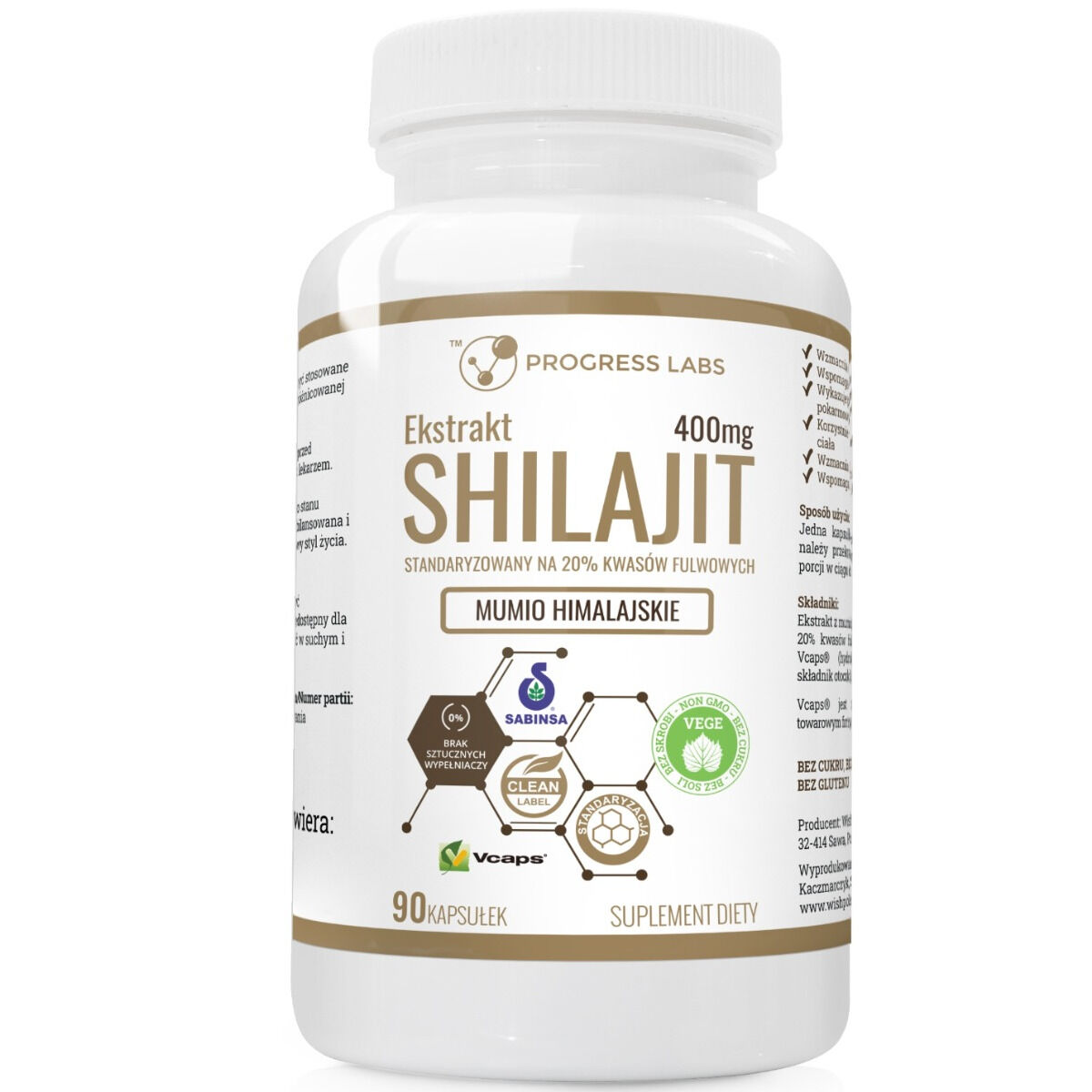 Progress Labs Mumio Shilajit-extrakt