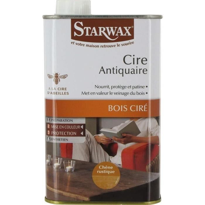 Cire antiquaire liquide - ton naturel - 500 mL