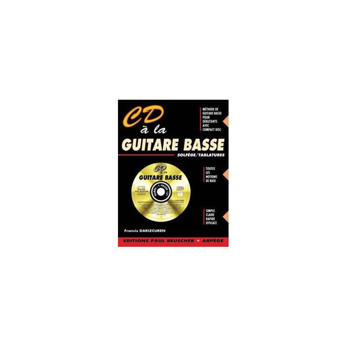 Bass Guitar CD - Francis Darizcuren (+ audio)