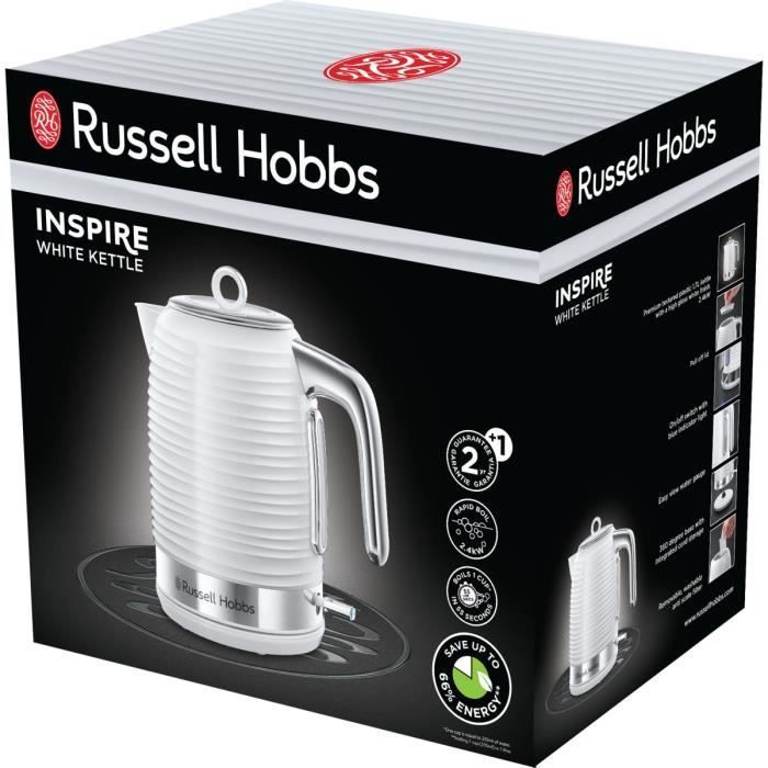 Wasserkocher – Russell Hobbs – Inspire 24360-70 – 1,7 l – Schnellkochfunktion – Antikalkfilter