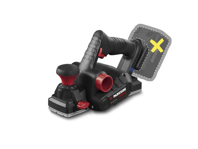 PARKSIDE PERFORMANCE® Rabot PPHA nélkül 20-Li B2, akkumulátor és töltő nélkül, 20 V