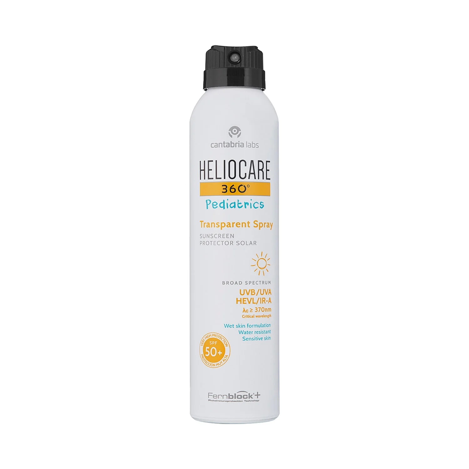 HELIOCARE Heliocare 360 Spray Transparent Pédiatrique SPF 50+ 200 ml Protection Enfant