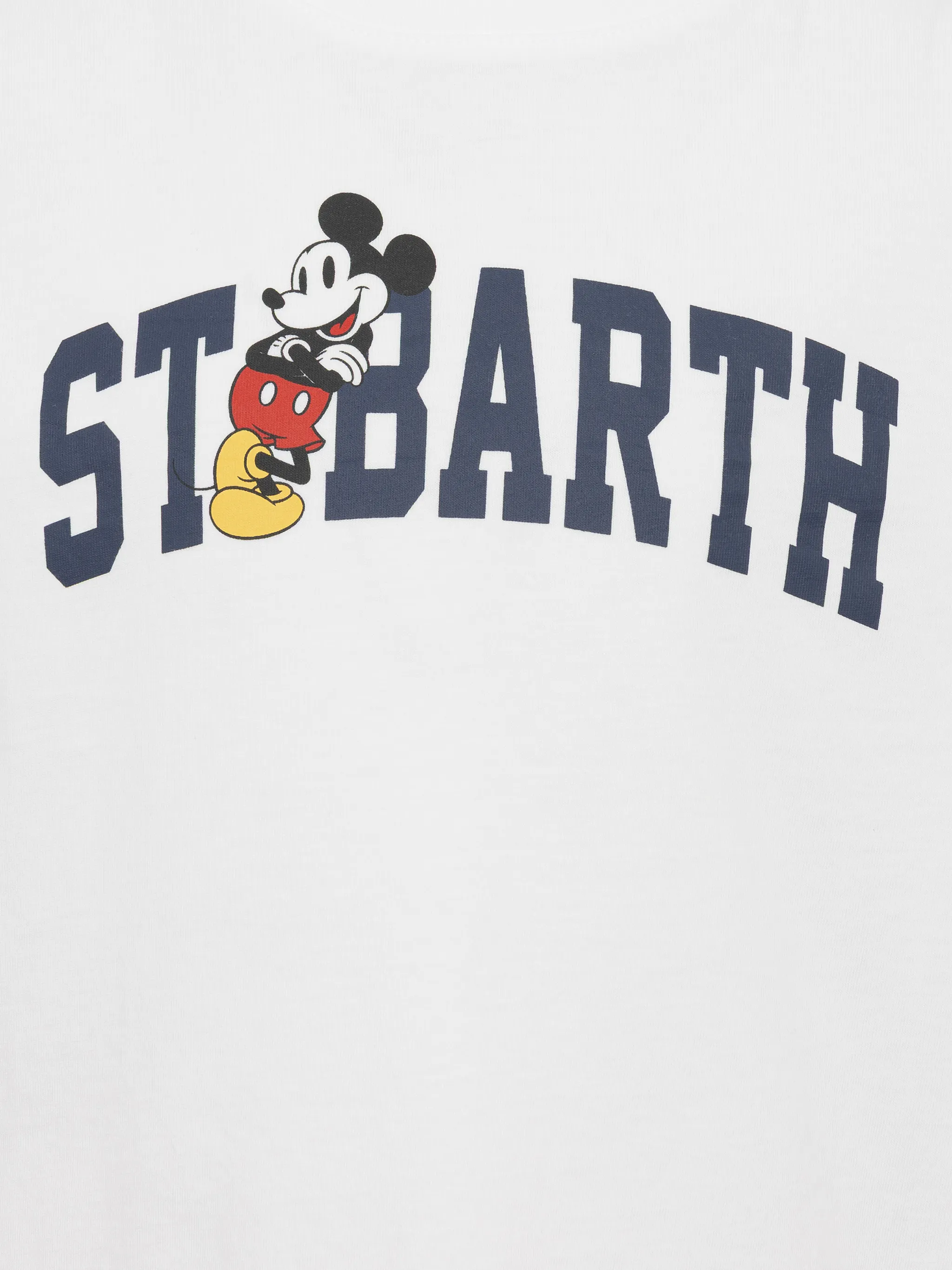 Katoenen T-shirt met St. Barth Mickey Mouse-print | DISNEY® SPECIAL