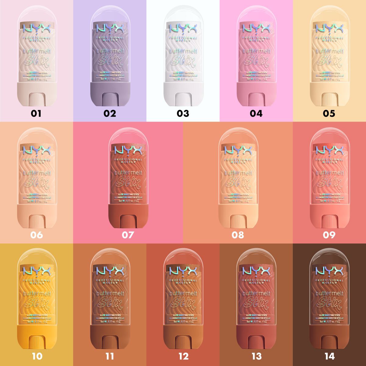NYX Professional Makeup Buttermelt Stix