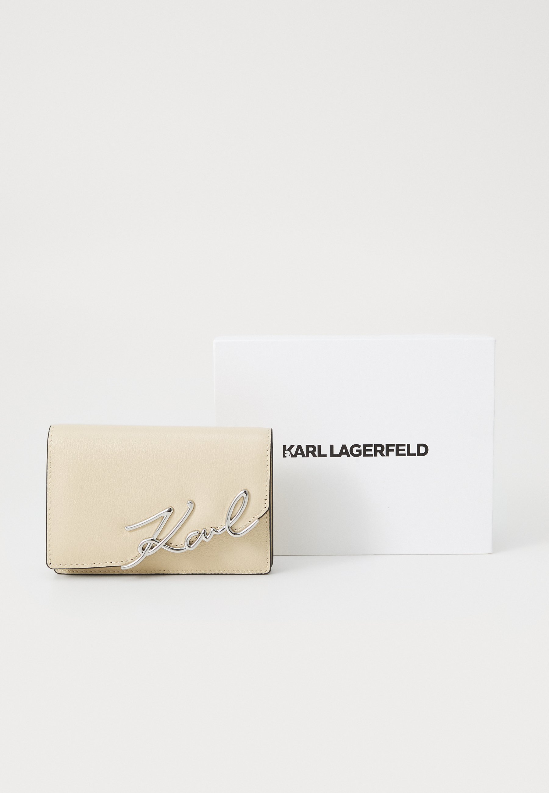 Portefeuille KARL LAGERFELD K/SIGNATURE - beige