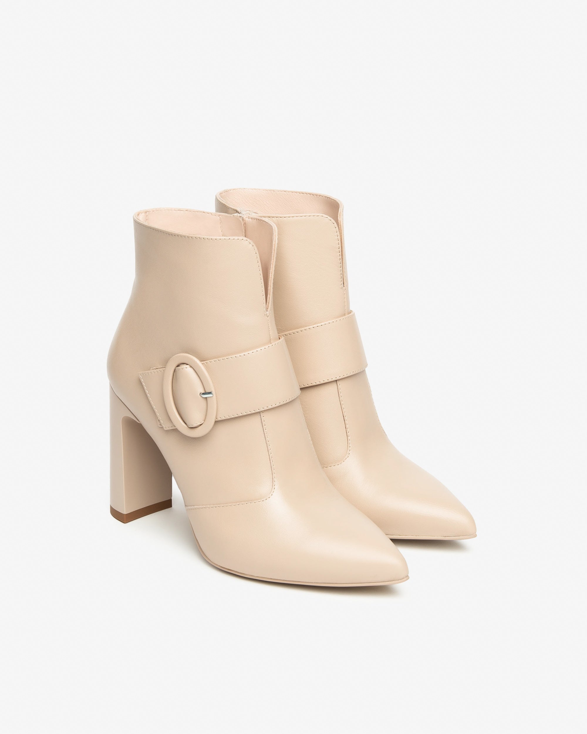  Damen-Ankle-Boots aus Leder