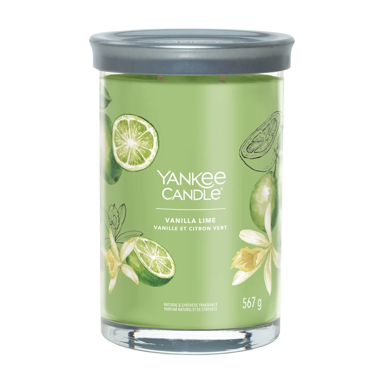 Signature Tumbler Candles Vanilla Lime - Candela Profumata