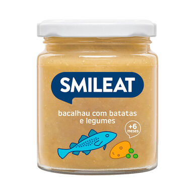 Smileat Pote turska perunoiden ja vihannesten kera 6M vauvan ateria-astia 230 g 230 g
