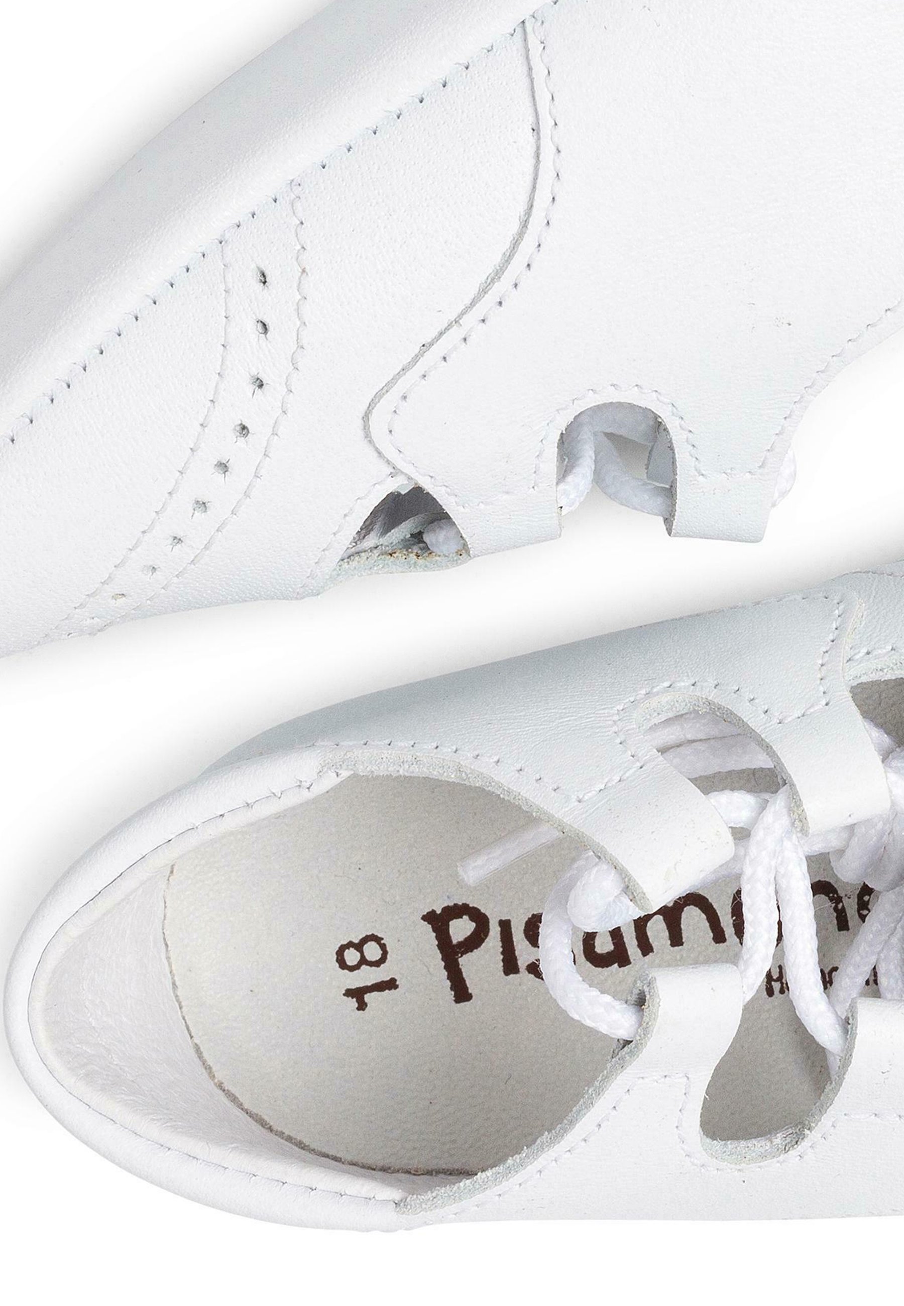 Pisamonas ZAPATO INGLESITO BEBÉ DE PIEL - Buty dziecięce - blanco