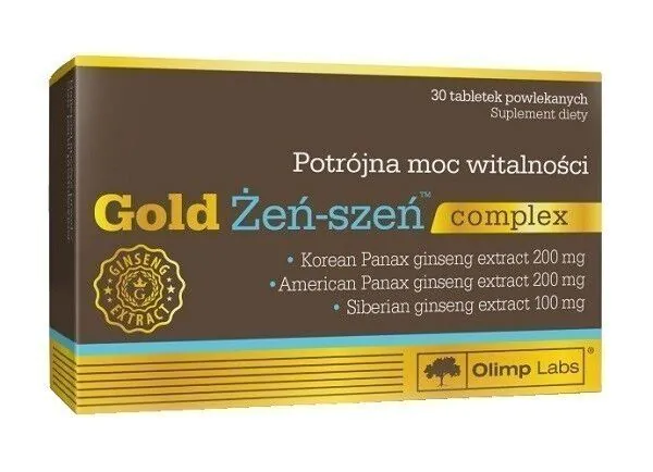 Olimp Gold Żeń-Szeń Complex, Tabletki