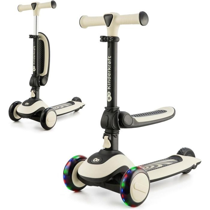 Balance Bike/Scooter - KINDERKRAFT - HALLEY - 3 wheels - 3 kg - White