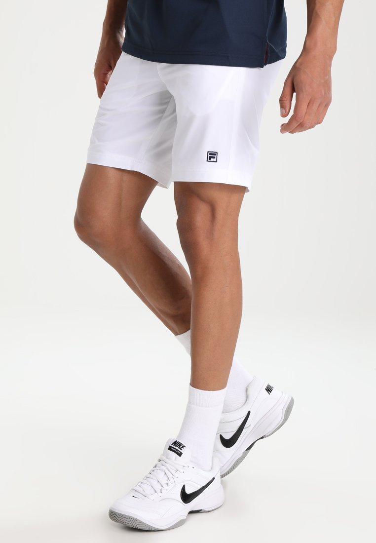 Fila SHORTS SANTANA - Spodenki sportowe - białe