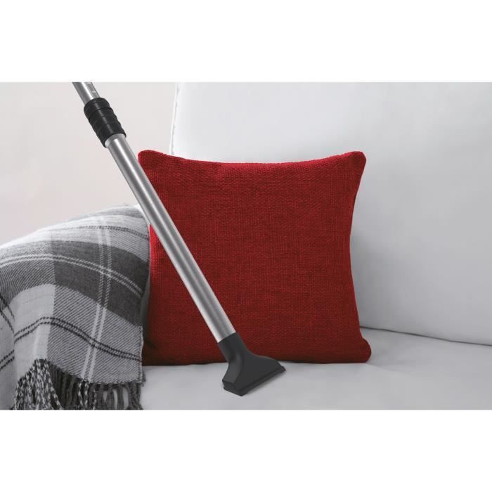 HOOVER HE710HM Stofzuiger met stofzak, ultra krachtig 850W, stil 64 dB, grote capaciteit van 5 liter + parketborstel - rood en