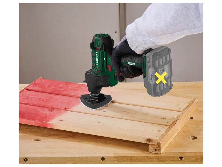 PARKSIDE® Appareil yhdistää 3 ja 1 ilman PKGA 20-Li C2, 20 V