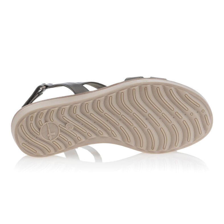 Grüne Damensandalen / Zehenfreie Schuhe