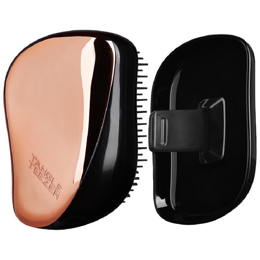 Tangle Teezer apvalus šepetys kompaktiškam formavimo šepečiui, rožinis auksas - 1 vnt.