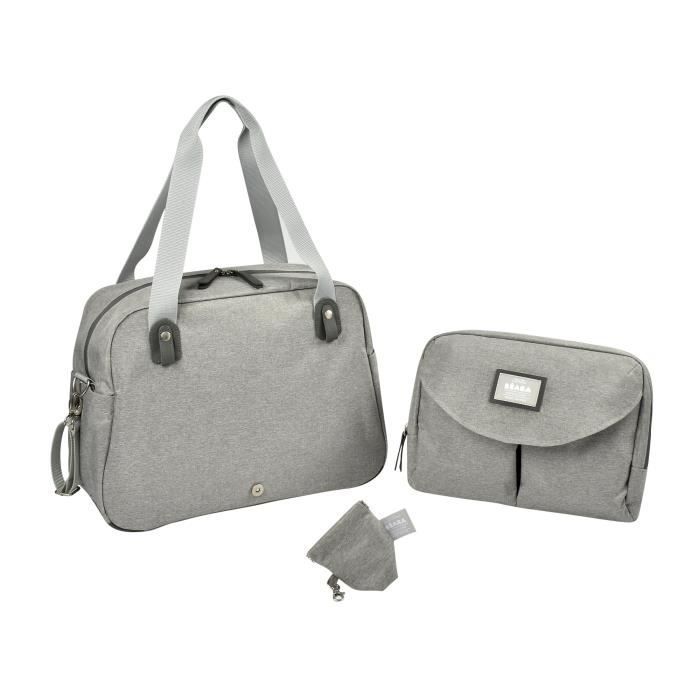 Borsa fasciatoio Béaba Les Sorties Geneva II grigio melange