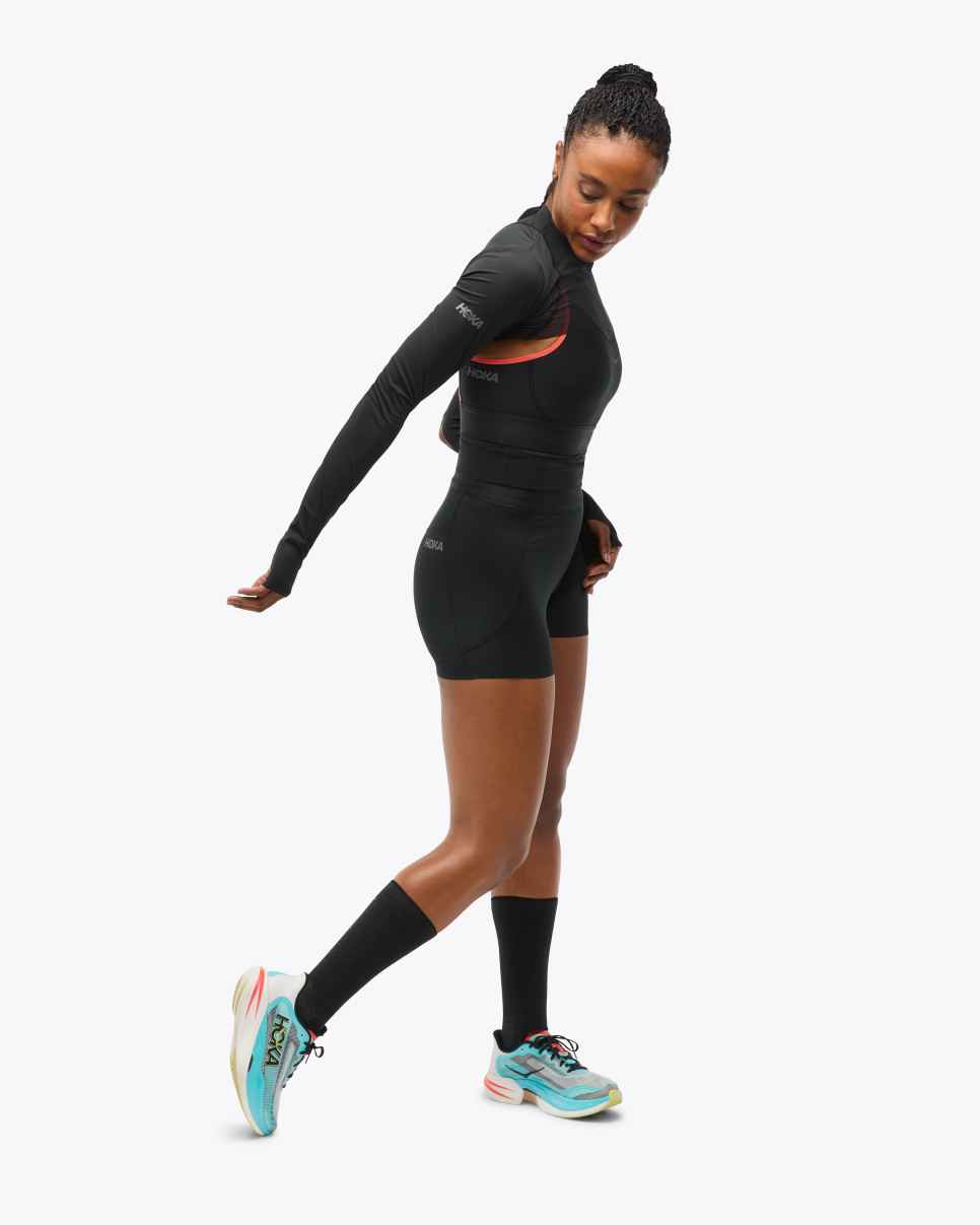 HOKA Race Day Shrug Zwart