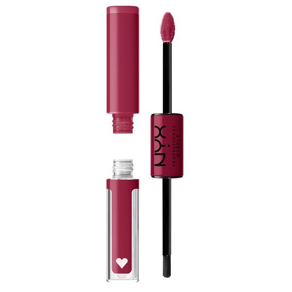 NYX Professional Makeup Shine Loud SHLP17 Rebel u crvenoj nijansi ruža za usne