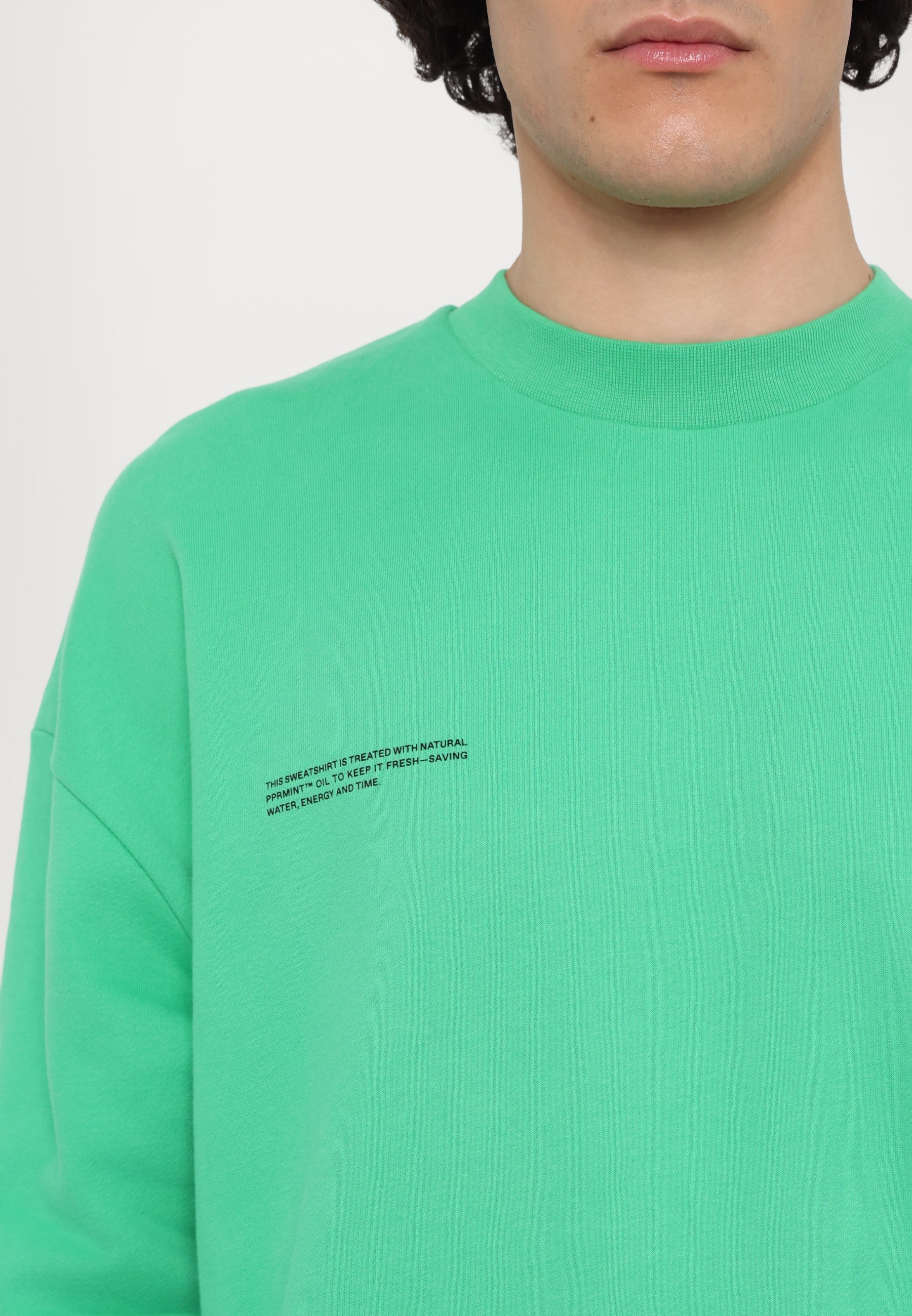 PANGAIA MIDWEIGHT UNISEX - Felpa - verde